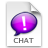 iChat Purple Chat Icon